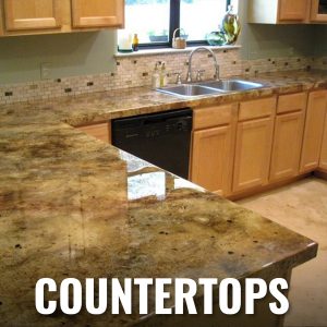 DCE Polymer Concret Epoxy Floor Countertops